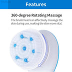 Electric Shower Brush 5-in-1 Spin Spa – Cell Operated Full Body Cleansing & Exfoliating Brush