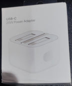 20W PD Type C Adapter 3 Pin US Plug Fast Iphone Charger High Speed Charging Solution (Without Cable)