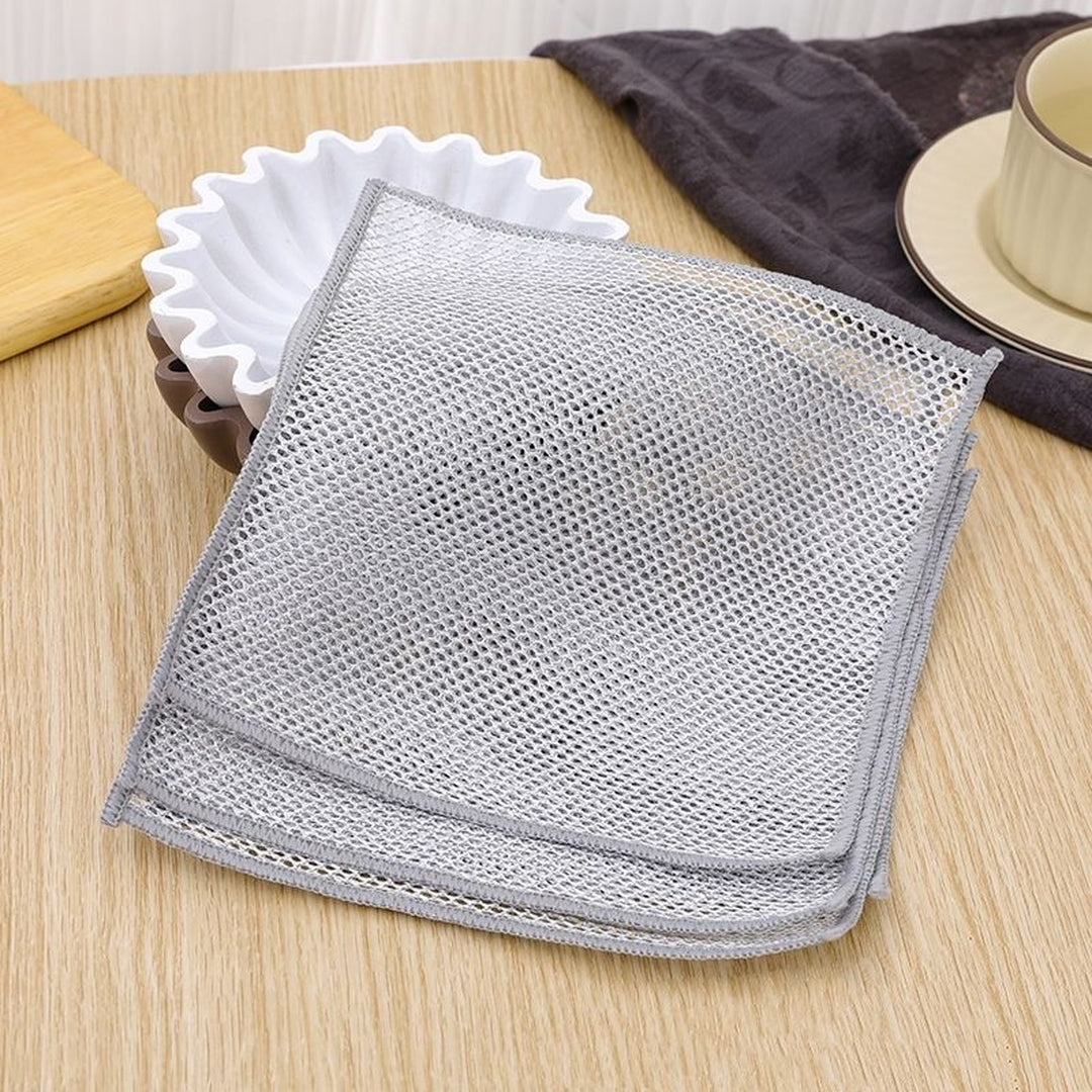 Royal Double Layer Dishwashing Wire Cleaning Cloth | Heavy-Duty Scrubber