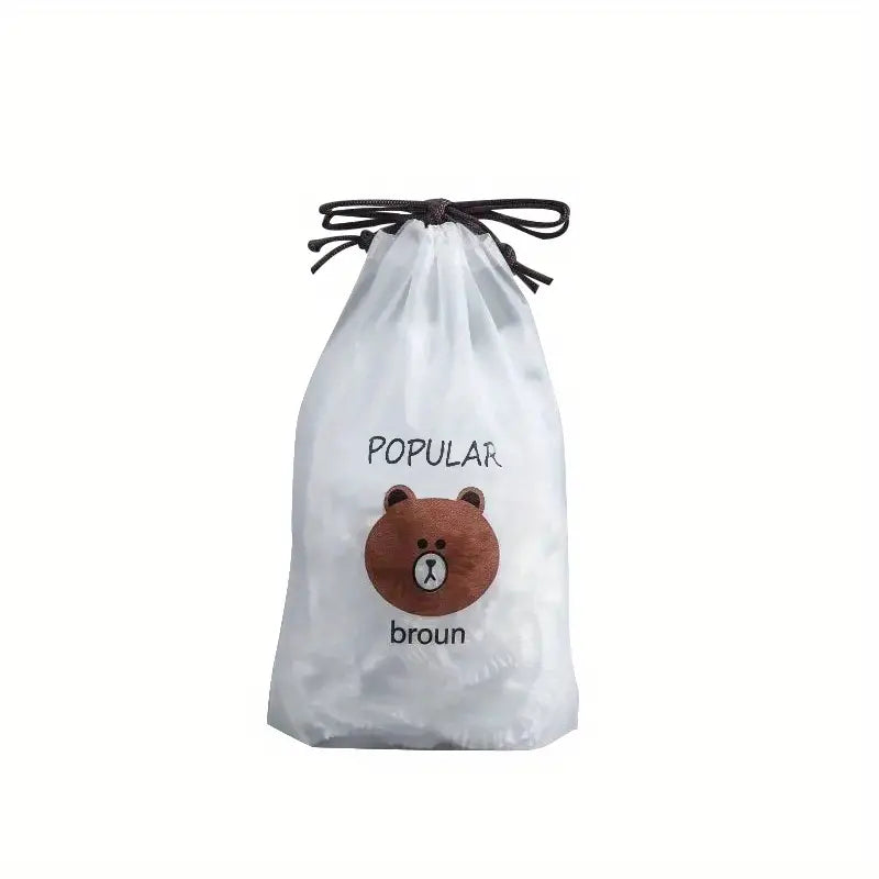 Disposable Plastic Wrap Covers Elastic Tight Food Grade Fresh Keeping Dust Proof Insect Proof Kitchen Accessories