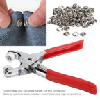 Hand Press Button Plier With 50 Tich Buttons | Tich and Snap Button Press Tool DIY (With Lock)