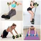 GENERIC REVOFLEX XTREME HOME GYM ABS ROLLER (random color)
