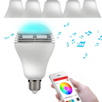 E27 Bluetooth Smart LED Bulb with Speaker with APP Control It