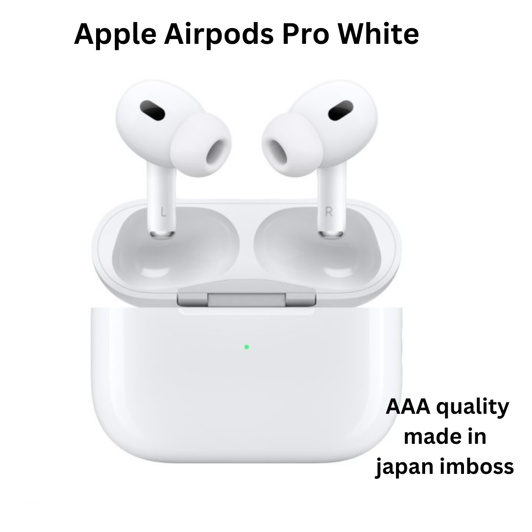 Apple AirPods Pro White – AAA Quality Wireless Bluetooth Earbuds with Charging Case