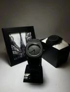 Full BLACK AURA Quartz Watch – Lightweight Design, , Premium Quality &amp; Finish - Best Quality Analog Watch For Boys - Watch For Men | Full Black Color Watch