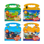 Magical Drawing Books With Pen, Water Reveal Activity Book For Kid  (random Design Books)