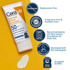 CeraVe 4-in-1 Skincare Bundle: Night Cream, Sunblock, Cleanser &amp; Serum for Radiant Skin