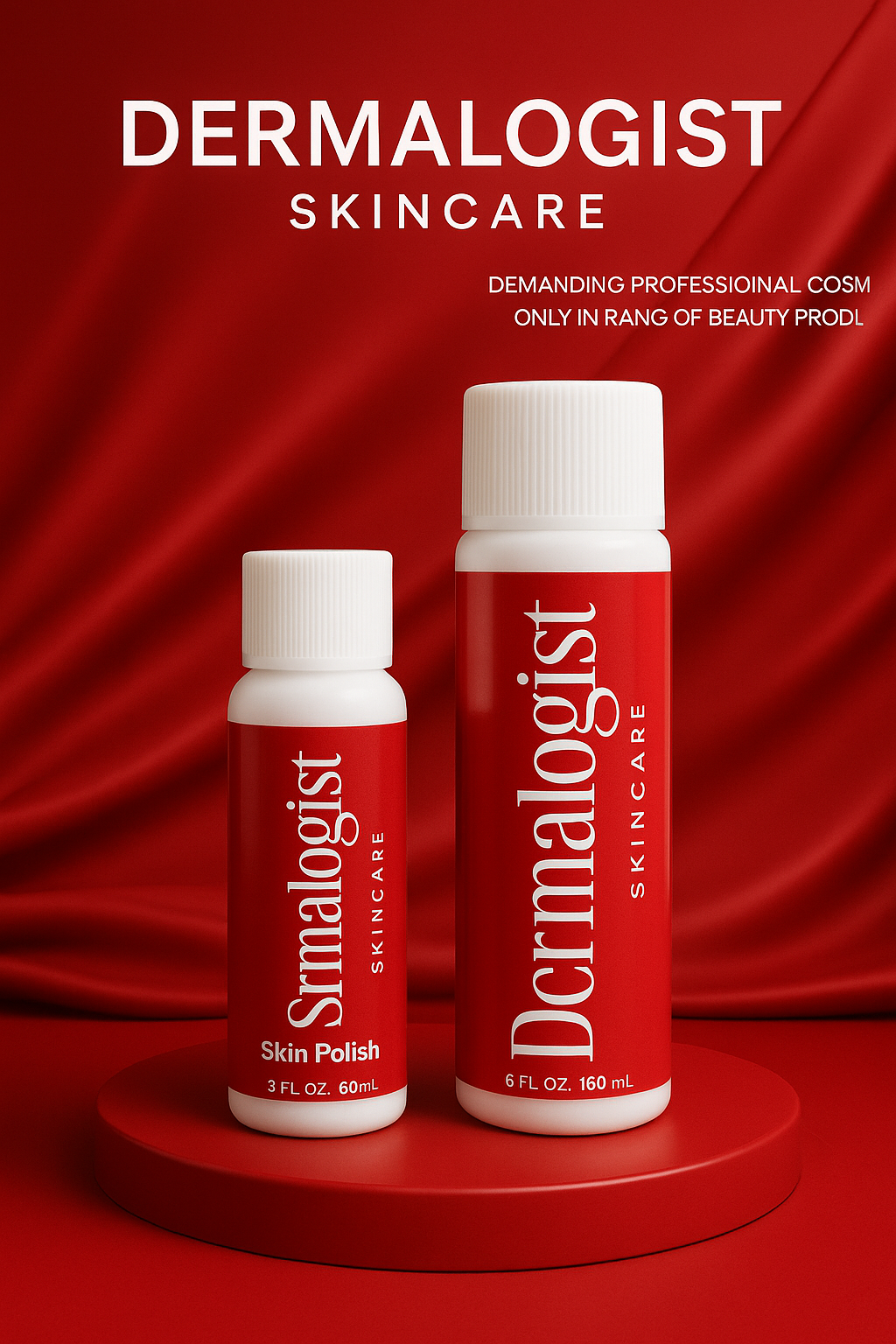 DERMALOGIST Advanced Skin Polish – Professional-Grade Exfoliating &amp; Brightening Facial Scrub for Smooth, Glowing Skin – Deep Cleansing Formula with Natural Exfoliants – Suitable for All Skin Types, Men &amp; Women