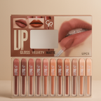 Velvet Matte Lip Gloss | High Pigment Lipgloss Set | Best Quality Lipgloss Set (Multi Shades)