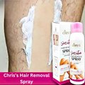 Chirs's Sensitive Hair Removal Spray | Fast Effective &amp; Painless Chriss Hair remover For Legs &amp; Body