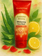 Glupatone Face Wash – Brightening &amp; Cleansing Liquid Face Wash, 100ml