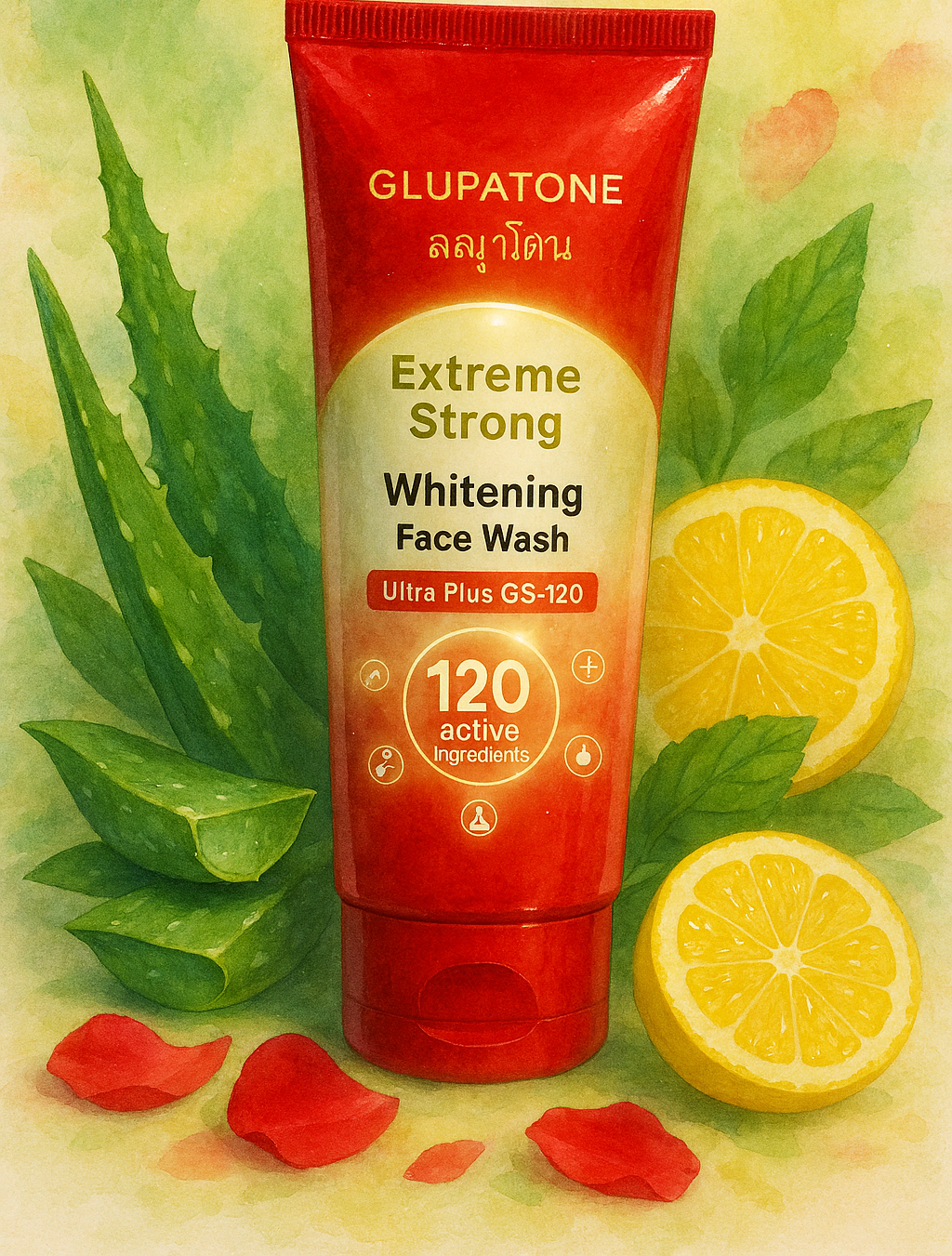 Glupatone Face Wash – Brightening &amp; Cleansing Liquid Face Wash, 100ml