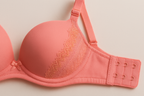 Silk Embroidered Padded Bra for Women – Luxury Undergarment with Soft Silk Fabric, Stylish Embroidery, Comfortable Fit &amp; Everyday Support (Random Color)
