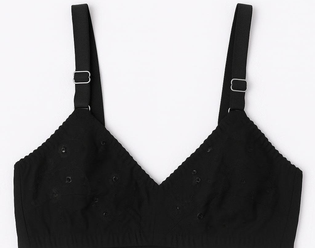 Cotton Sada Bra Pack of 3 – Mehroon, Black &amp; Skin Color | Comfortable 3 Hook Non-Padded Bra for Women