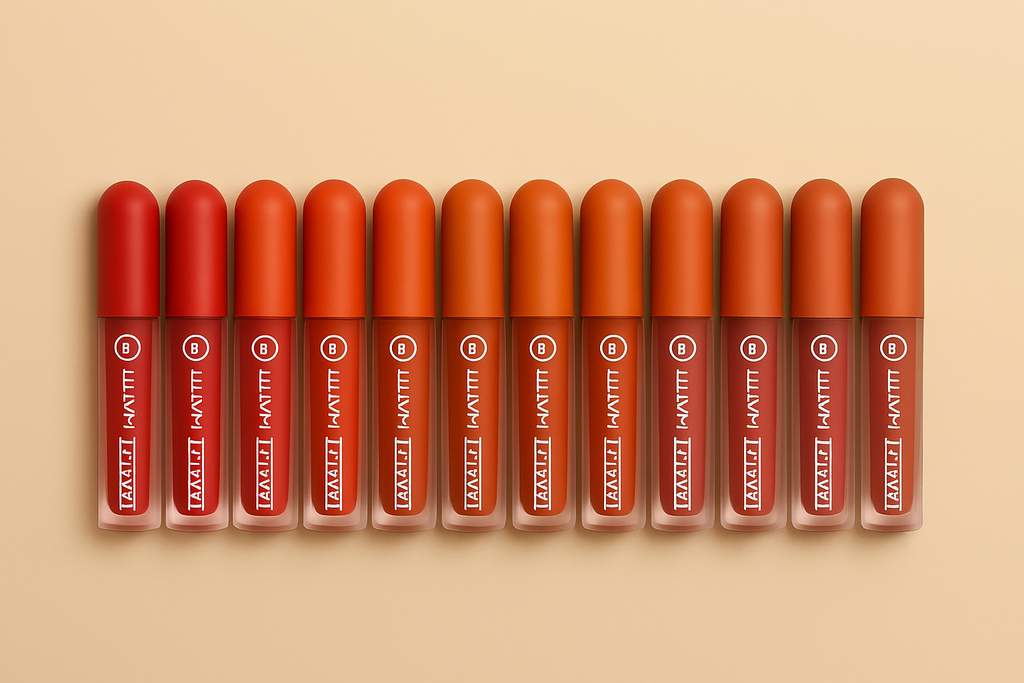 Nude Shades High Pigmented Lipgloss – Set of 6 &amp; 12 Creamy Long-Lasting Glosses | Moisturizing, Smooth Finish &amp; Everyday Wear
