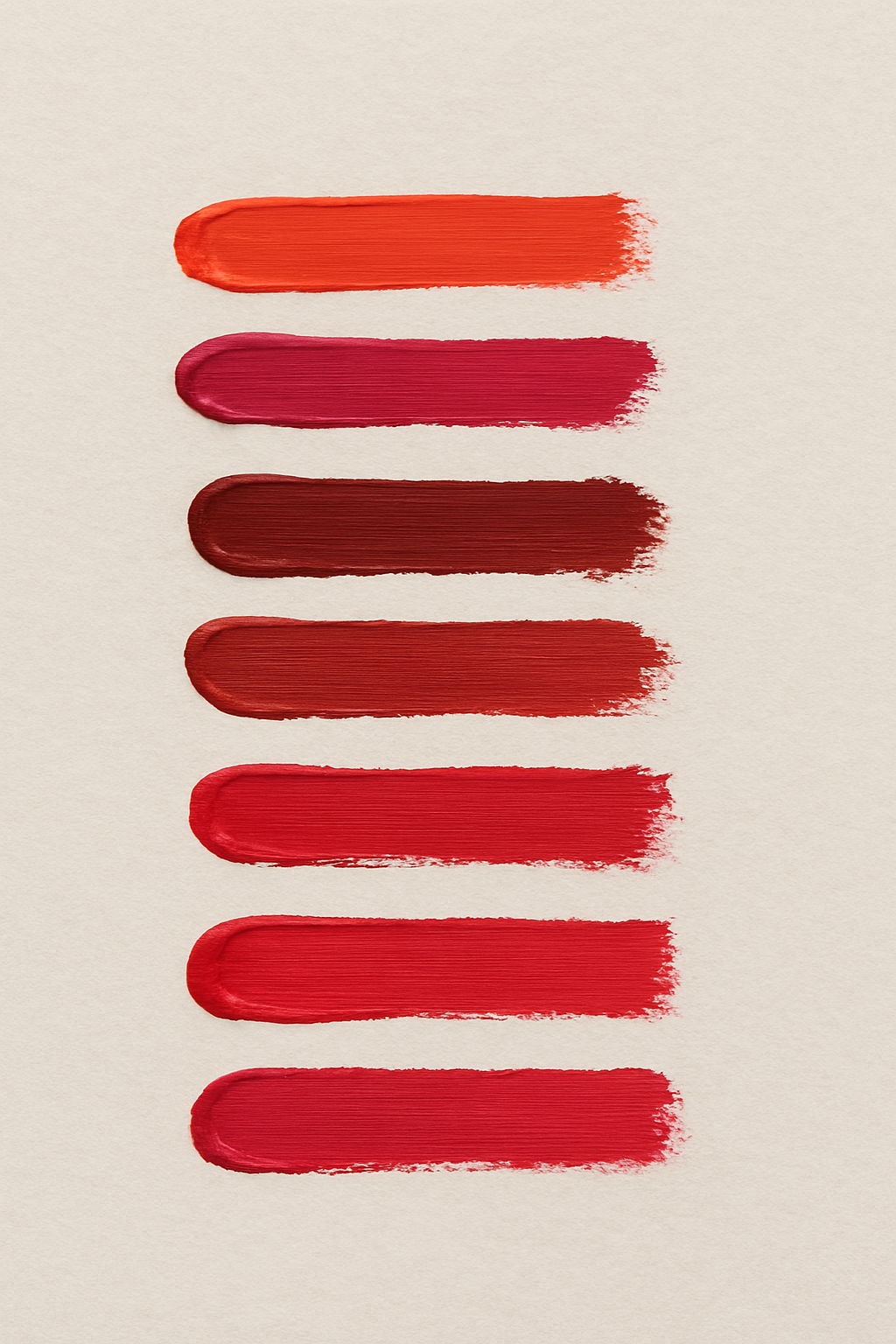 Romantic Empire Matte Lipgloss Set of 6 – High Pigment, Long-Lasting Liquid Lip Gloss | Shades of Red Collection