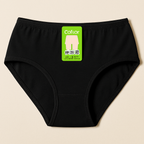 Jersey Plain Panty for Women – Lightweight, Comfortable &amp; Soft Everyday Wear Underwear, Available in Sizes S, M, L (Black)