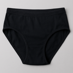 Malai Soft Fabric Underwear for Women – High Quality, Comfortable &amp; Lightweight Everyday Panty in Black, Sizes S, M, L