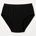 Malai Soft Fabric Underwear for Women – High Quality, Comfortable &amp; Lightweight Everyday Panty in Black, Sizes S, M, L