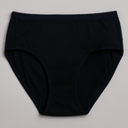 Jersey Plain Panty for Women – High Quality Soft &amp; Lightweight Fabric, Black (S, M, L)