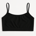 Teenagers’ Malai Non-Padded Bra – Soft, Lightweight &amp; Comfortable Everyday Wear Lingerie, Plain Design in Black, Sizes 28, 30, 32