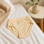 Jersey Plain Panty for Women – Soft, Comfortable &amp; Lightweight Fabric, Skin (S, M, L)