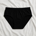 High Quality Pure Cotton Soft Fabric Panty – Comfortable Everyday Wear (Black, S/M/L)