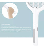 Rechargeable Electric Mosquito Killer Racket 2 In 1 LED Flash Light  (Random Color)