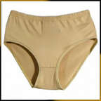 Jersey Plain Panty for Women – Soft, Comfortable &amp; Lightweight Fabric, Skin (S, M, L)