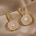 Crystal Earrings – Sparkling Dangle Earrings for Party &amp; Everyday Wear - Earings For Girls ( PJT-990 )