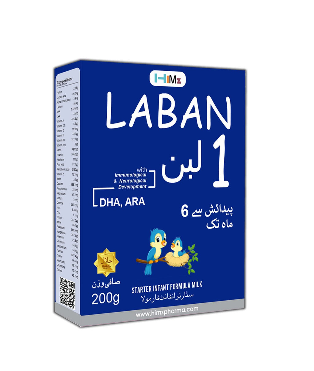 Laban Infant Milk Formula – Stage 1, 2, 3 – Baby Milk Powder for Healthy Growth