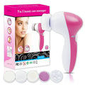 5 in 1 Facial Electric Cleanser and Massager,   Electric Machine Beauty , Beauty Care Brush for Removing Blackhead , Beauty Tool Device