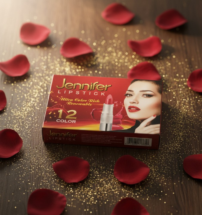 Casual Use Creamy Lipstick – Bold &amp; Smooth Shades of Red | Long-Lasting, Moisturizing &amp; Easy Glide Formula for Daily Wear