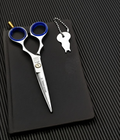 5.5” Professional Hair Cutting Scissors – Premium Stainless Steel Salon Shears with Finger Rest &amp; Adjustment Key