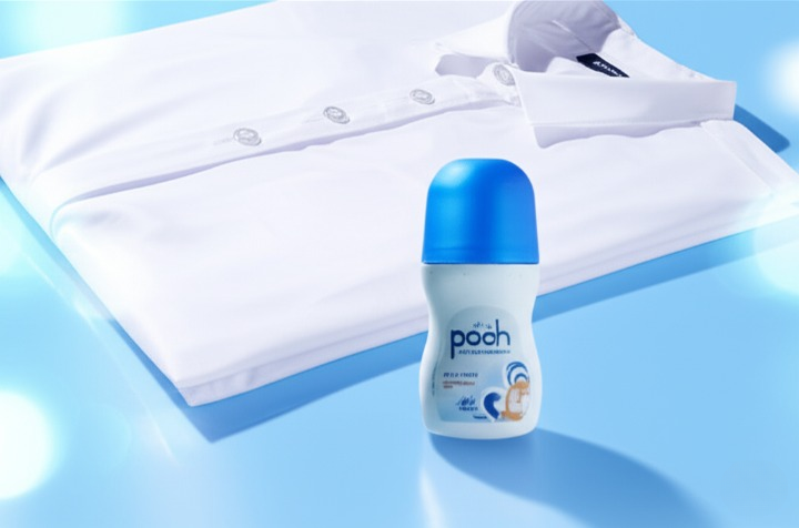 Posh Anti-Stain Roll-On Deodorant – 48HR Sweat &amp; Odor Protection, Anti-Perspirant for All-Day Freshness – 50ml