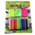 Modeling Clay Set for Kids and Adults – 12 Vibrant Colors – Soft, Non-Sticky, Non-Drying Clay for Creative Arts, Crafts, Sculpting, and Educational Play – Safe and Easy to Use (Random Color)
