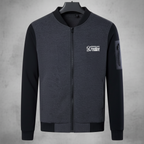 New Winter Collection Charcoal Grey “Be Creative” Printed Zipper Jacket for Men &amp; Boys – French Fleece, Premium Quality, Stylish &amp; Comfortable Winter Wear