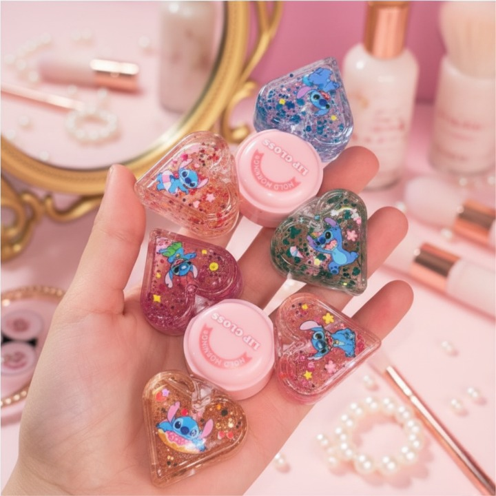 3 in 1 Spinner Lip Oil – Hydrating &amp; Nourishing Lip Care, Lightweight Liquid Formula in Shades of Pink, Smooth &amp; Glossy Finish, Long-Lasting Moisture