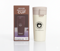 Hot &amp; Cold Stainless Steel Vacuum Flask – 380ml | Double Wall Insulated Water Bottle | Leakproof Coffee &amp; Tea Thermos Travel Mug (Random Color)