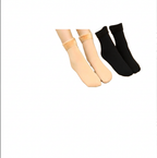 Women’s Woolen Quarter Socks – Pack of 2 , Soft &amp; Warm Winter Wear, Elegant Style, Flexible Size, Comfortable Daily Use, Available in Black &amp; Skin Colors (1 Pair)