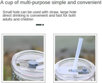 Unicorn Shape 350 ML Glass Mug with Straw and Lid Creative Cartoon Children's Glass Milk Cup Juice Glass Drink Ware Water Bottle 1 pcs (Unicorn Shape )