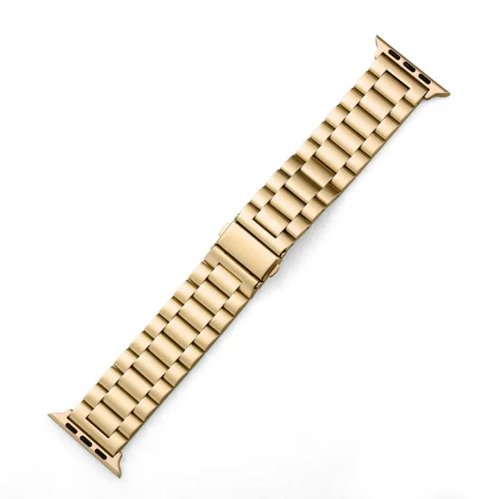 iWatch Stainless Steel Rolex Style Bracelet - Rolex Chain Strap in Metal for Smart Watches (Random Color)