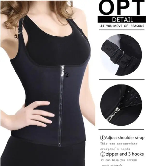 Adjustable Hook Waist Slimming Belt  Body Shaper Belly Tummy Abdomen Control Burn Fat