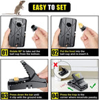Heavy Duty Plastic Mouse Trap (Random color)