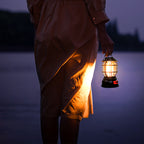 Handle LED Camping Lantern Rechargeable Tent lamp solar powered camping lamp for outdoor(random color)