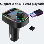 C1 - Car Mp3 Player | Car Wireless FM Transmitter | Car Mp3 Modulator | Car Accessories ( Random Color )