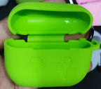 High Quality Soft Silicone Airpod Pro Case With Lock Rid (Random Color)