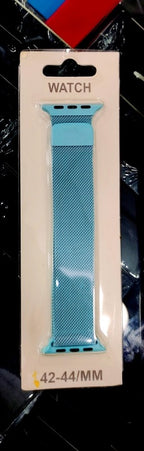 Stainless Steel Milanese Magnetic Mesh Loop Smart Watch Band Strap Metal Watchband - (Random Color &amp; Design)