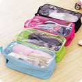 Portable Travel Storage Bag Shoes Organizer (Random Color)