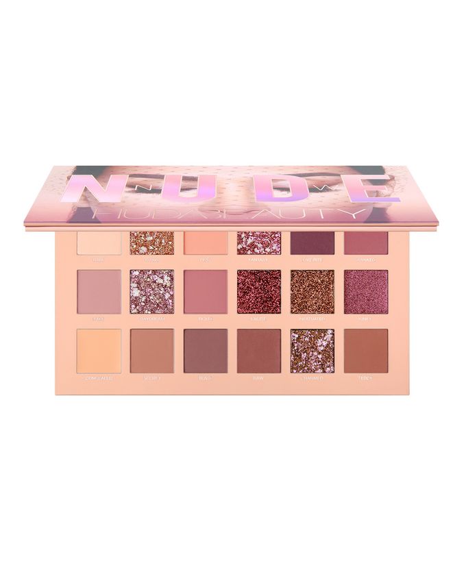 18 Shade Pearlescent Shimmer - Matte Waterproof NUDE Eyeshadow Palette